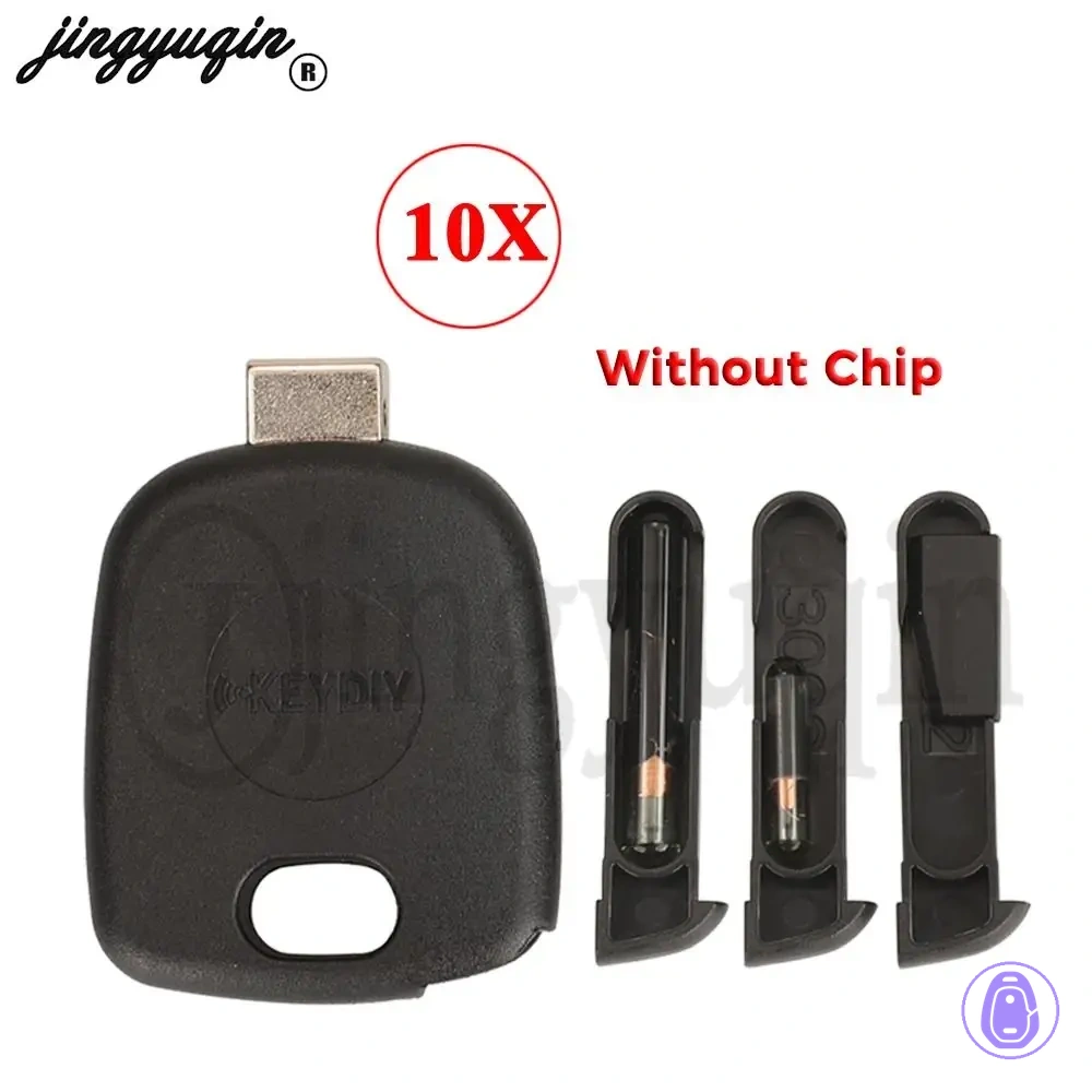 10pcs Universal Transponder Car Key Shell Case KD/VVDI Blades Head with Chip Holder Universal Car Key