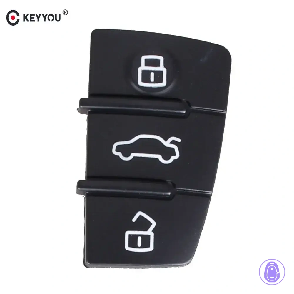 Remote key shell case for Audi A6 A8 Allroad TT, 2 buttons