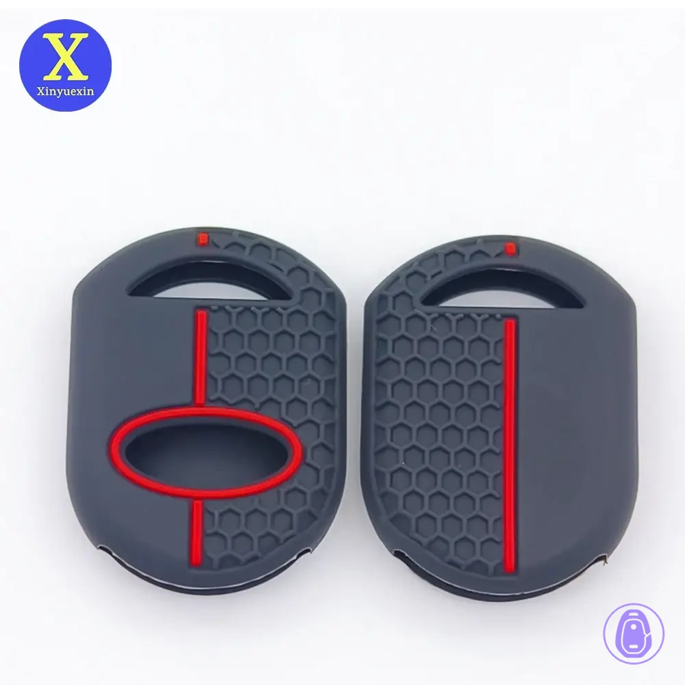 Silicone Key Case Cover for Ford F150 Ignition 2004 2005 2006 2007 Transponder Key Shell Fob Protection Car Accessory