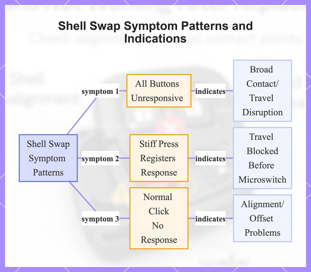 Shell Swap Symptom Patterns and Indications